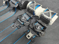 BMW 1-SERIES E81 / E82 COUPE (1M) - FRONT & REAR SEAT BELT SET (BLUE EDGE)