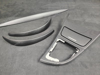BMW E87 5DR HATCH INTERIOR TRIM SET - 3D BLACK CARBON