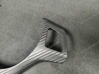 BMW E90 E91 E92 E93 M-SPORT BLACK CARBON STEERING COVER TRIM