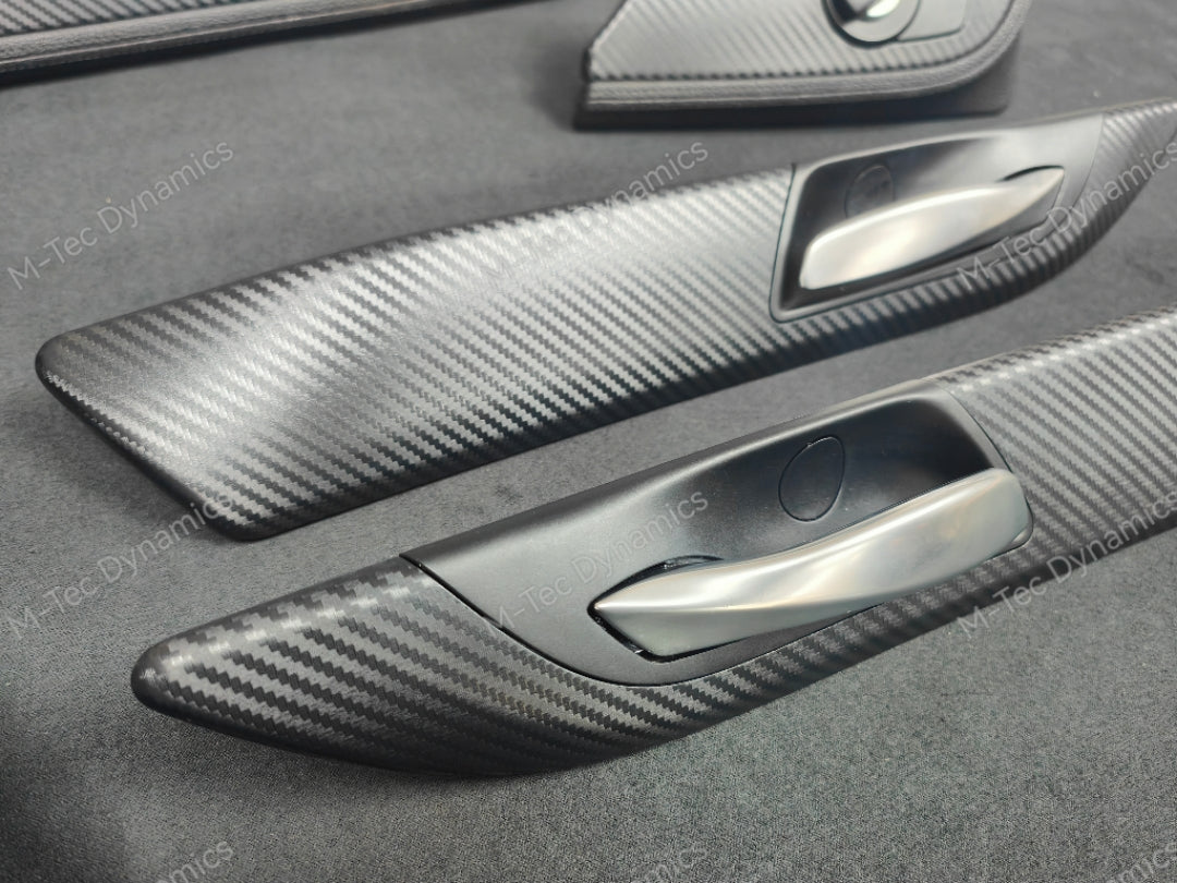 BMW Z4 E89 INTERIOR TRIM SET - 3D BLACK CARBON