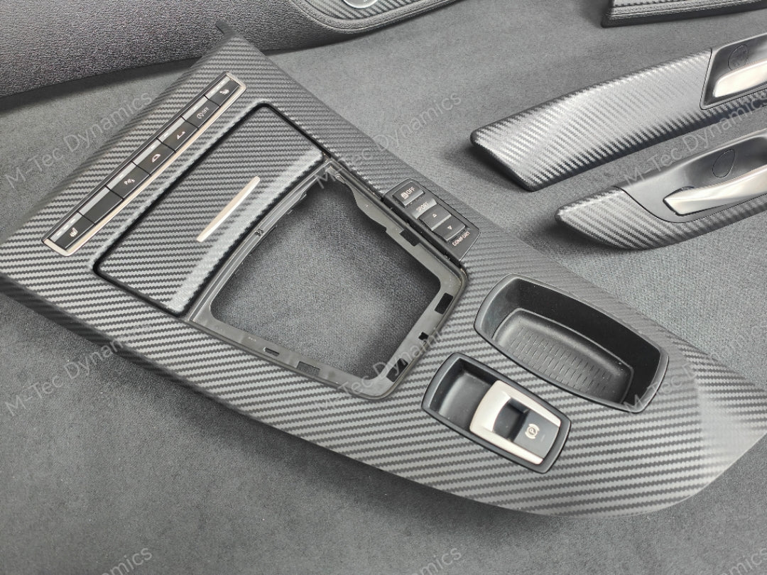 BMW Z4 E89 INTERIOR TRIM SET - 3D BLACK CARBON