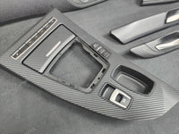 BMW Z4 E89 INTERIOR TRIM SET - 3D BLACK CARBON