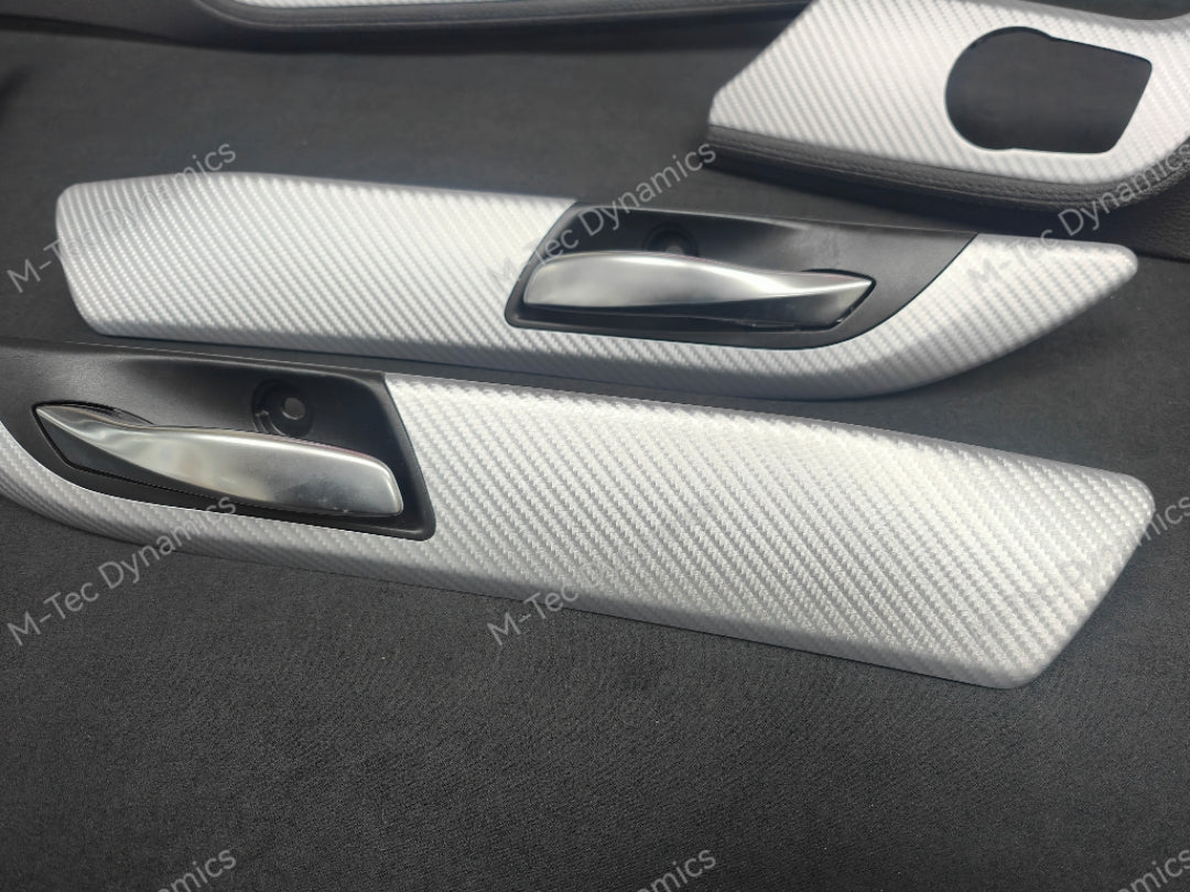 BMW Z4 E89 INTERIOR TRIM SET - 4D SILVER CARBON