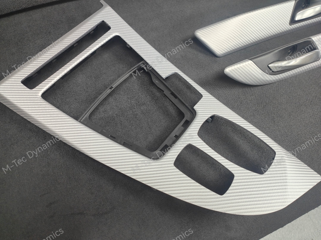 BMW Z4 E89 INTERIOR TRIM SET - 4D SILVER CARBON