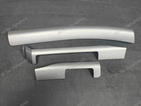 REMOVAL, WRAP & REFIT SERVICE - BMW E46 COUPE / CONVERTIBLE INTERIOR TRIM SET - SHADOW GREY
