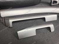 REMOVAL, WRAP & REFIT SERVICE - BMW E46 COUPE / CONVERTIBLE INTERIOR TRIM SET - SHADOW GREY