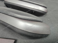 REMOVAL, WRAP & REFIT SERVICE - BMW E46 COUPE / CONVERTIBLE INTERIOR TRIM SET - SHADOW GREY