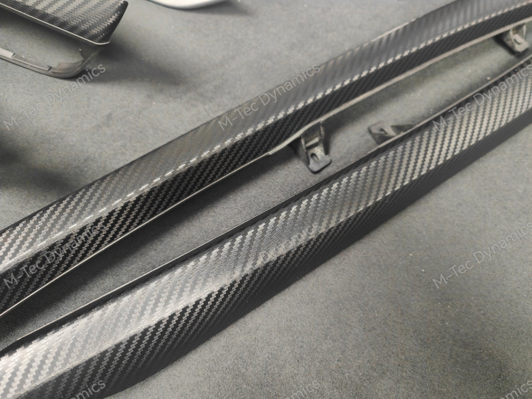 BMW X5 F15 INTERIOR TRIM SET - PERFORMANCE STYLE 3D CARBON / ALCANTARA