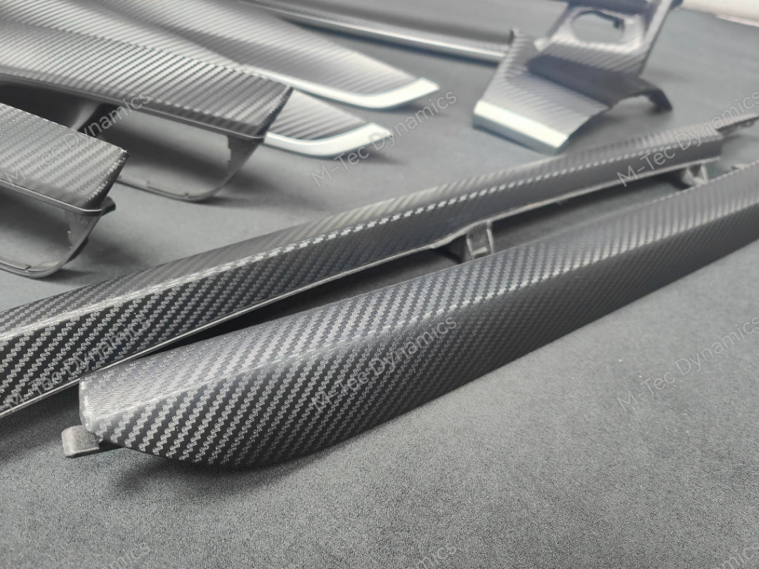 BMW X5 F15 INTERIOR TRIM SET - PERFORMANCE STYLE 3D CARBON / ALCANTARA