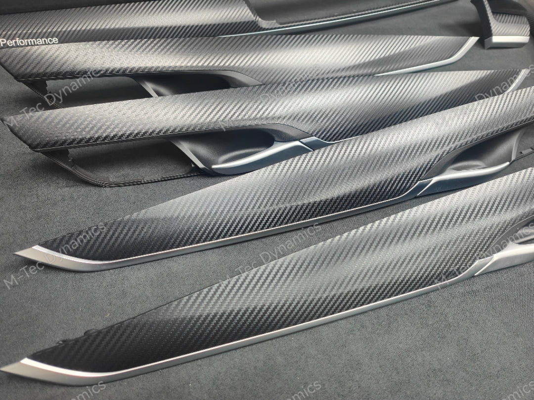 BMW X5 F15 INTERIOR TRIM SET - PERFORMANCE STYLE 3D CARBON / ALCANTARA