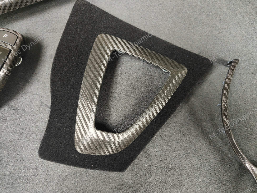 WRAPPING SERVICE - BMW F3X INTERIOR TRIM SET - PERFORMANCE STYLE / TEXTURED CARBON (F30 F31 F32 F33 F36)