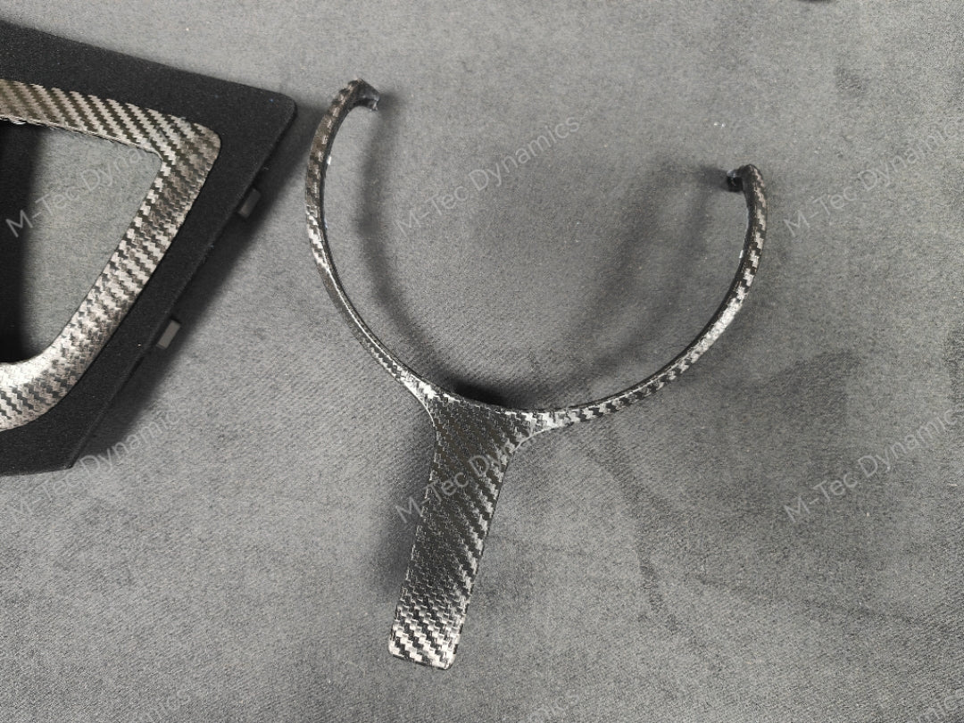 WRAPPING SERVICE - BMW F3X INTERIOR TRIM SET - PERFORMANCE STYLE / TEXTURED CARBON (F30 F31 F32 F33 F36)