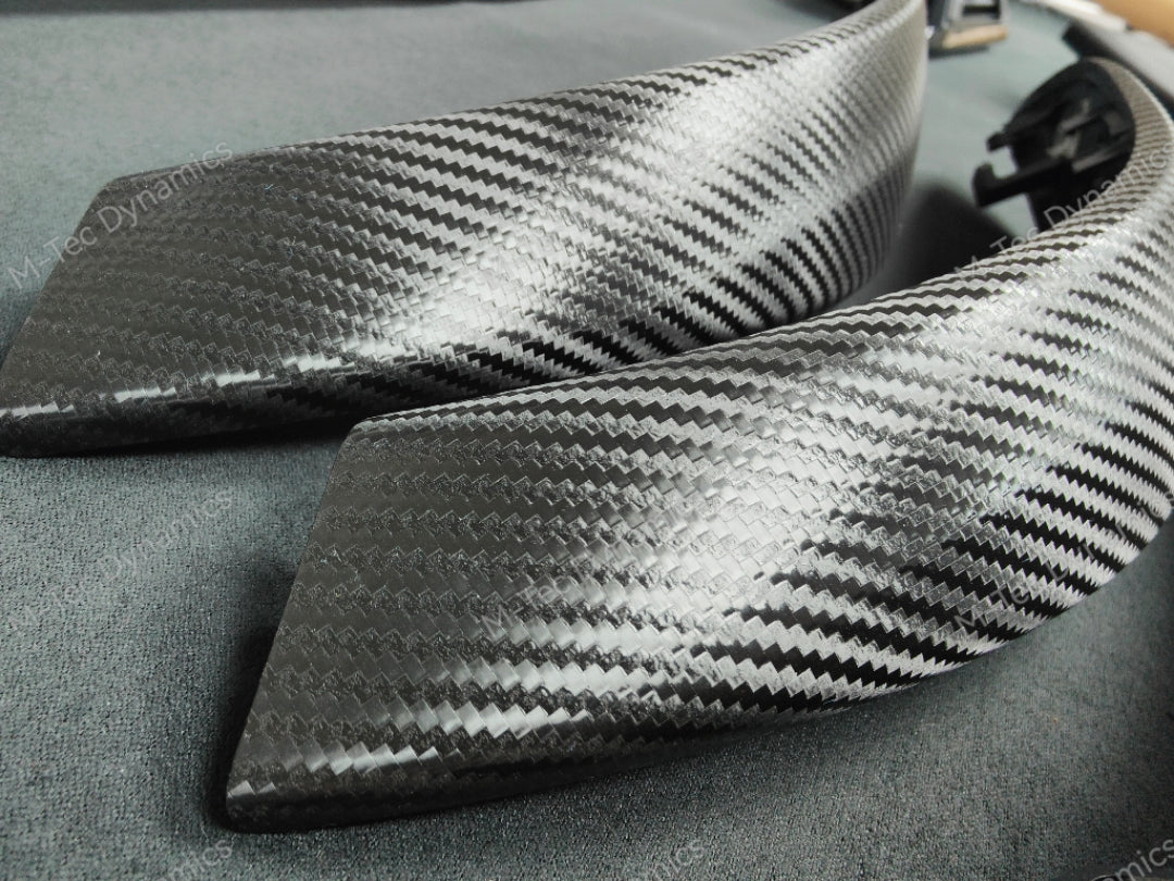 WRAPPING SERVICE - BMW F3X INTERIOR TRIM SET - PERFORMANCE STYLE / TEXTURED CARBON (F30 F31 F32 F33 F36)