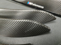 BMW F30 F31 F36 INTERIOR TRIM SET - TEXTURED CARBON / GLOSS BLACK ACCENT