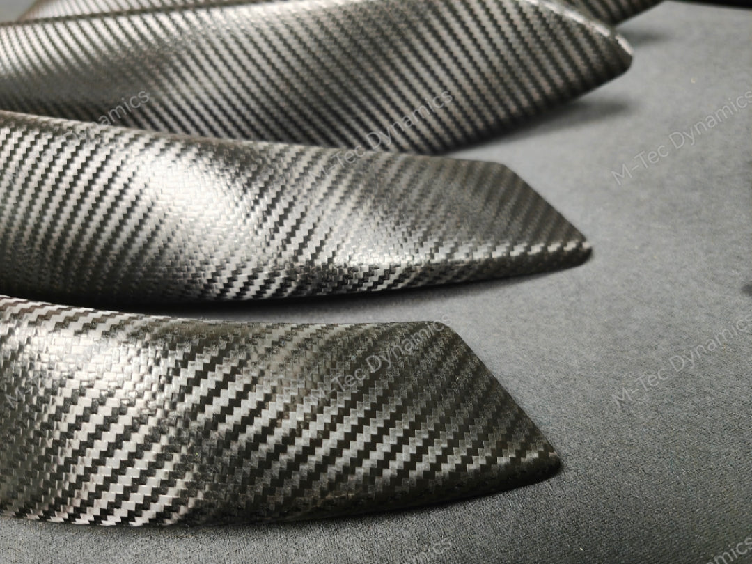 BMW F30 F31 F36 INTERIOR TRIM SET - TEXTURED CARBON / GLOSS BLACK ACCENT