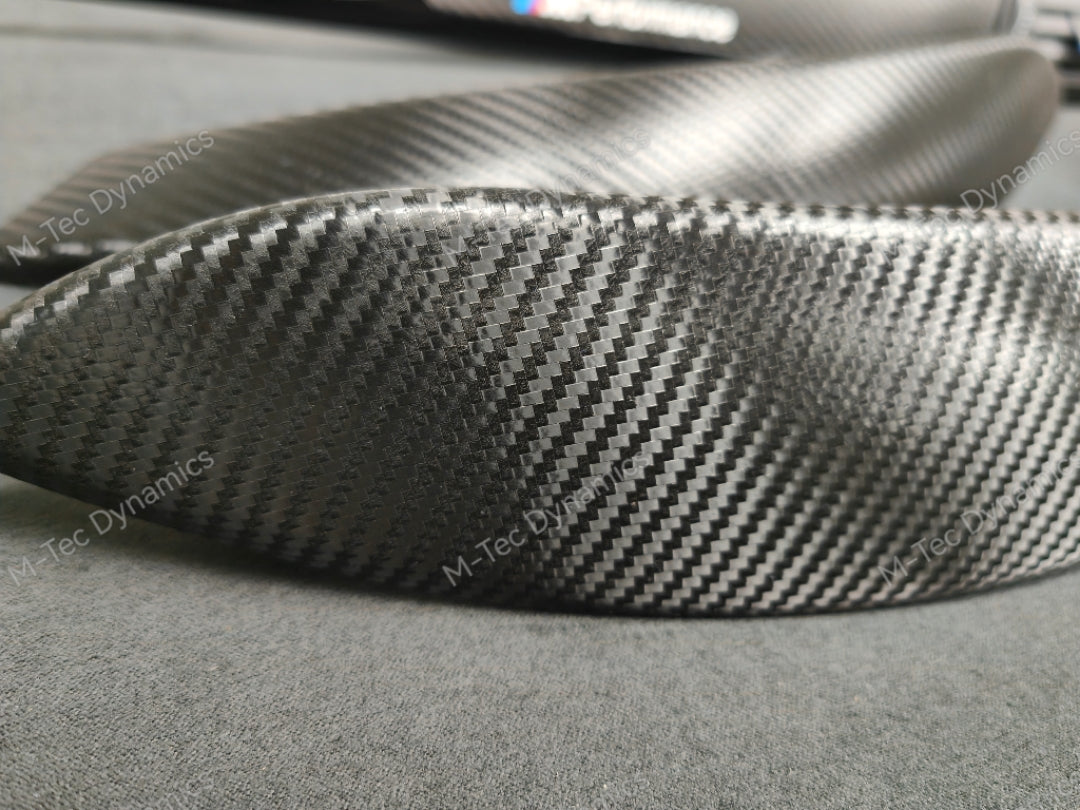 BMW F32 COUPE INTERIOR TRIM SET - TEXTURED CARBON / GLOSS BLACK ACCENT