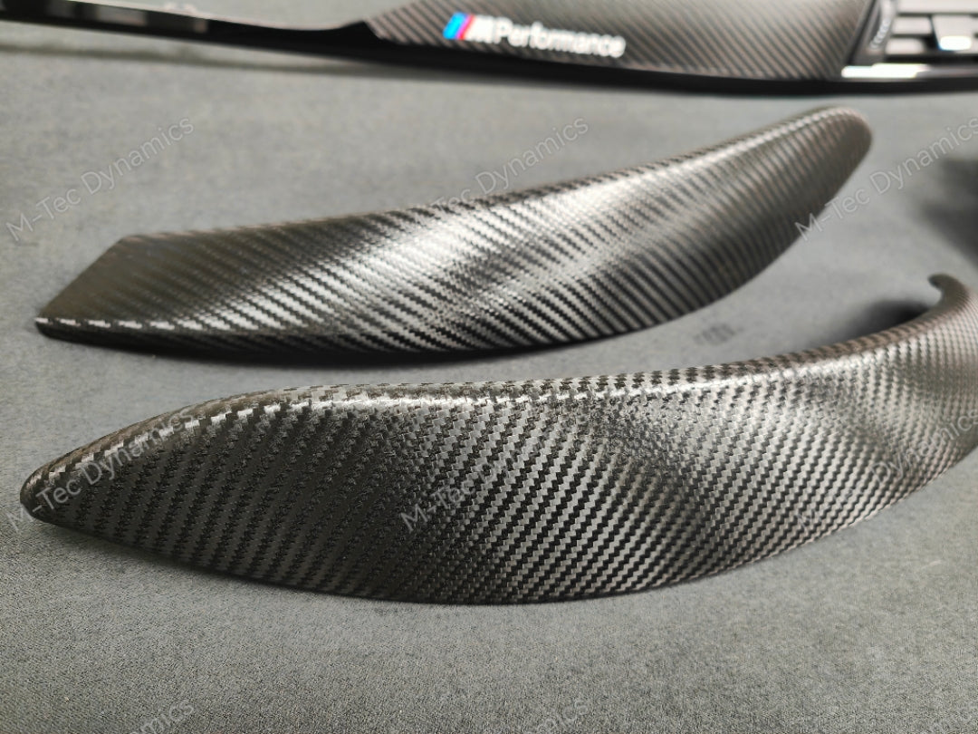 BMW F32 COUPE INTERIOR TRIM SET - TEXTURED CARBON / GLOSS BLACK ACCENT