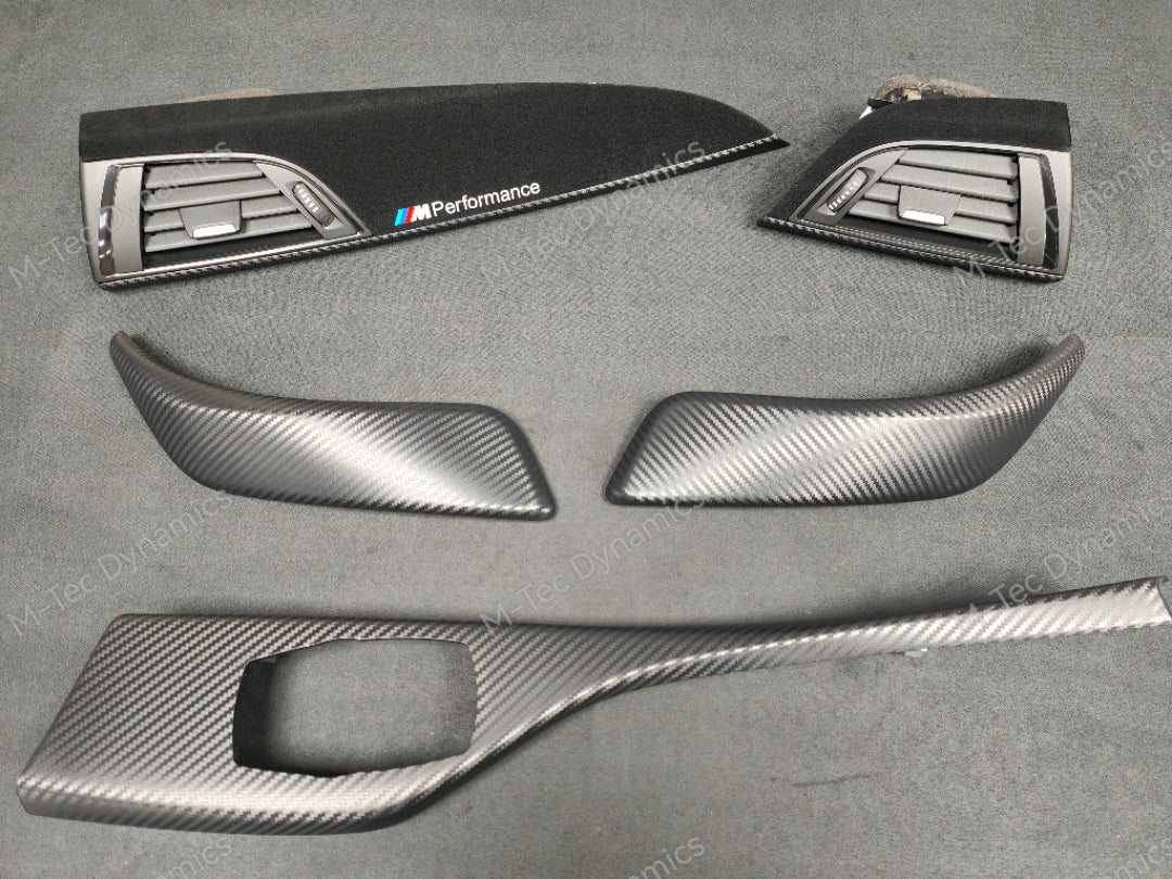 BMW F21 F22  INTERIOR TRIM SET - PERFORMANCE STYLE / 3D CARBON