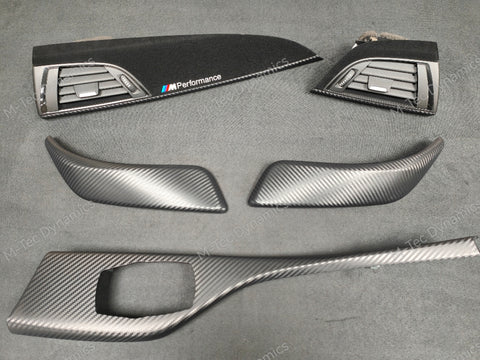 BMW F21 F22 PERFORMANCE STYLE INTERIOR TRIM SET - 3D CARBON