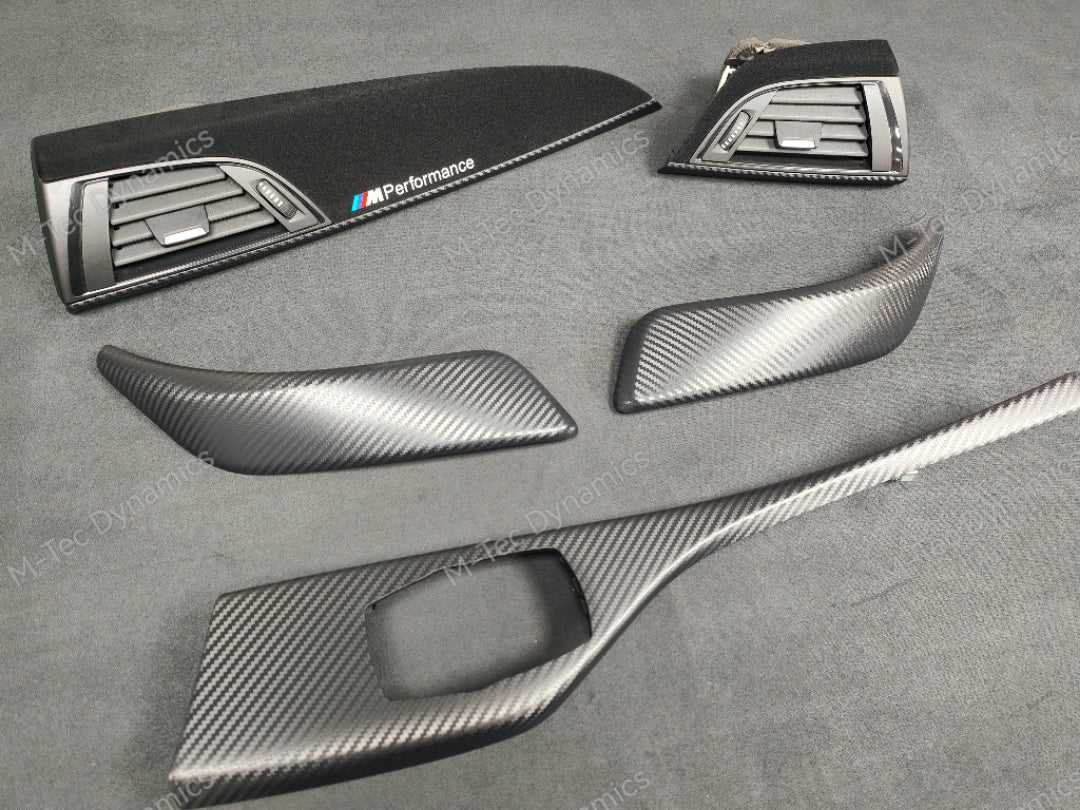 BMW F21 F22  INTERIOR TRIM SET - PERFORMANCE STYLE / 3D CARBON