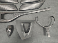 WRAPPING SERVICE - BMW F20 F21 F22 F23 LCI-2 INTERIOR TRIM SET - 3D CARBON