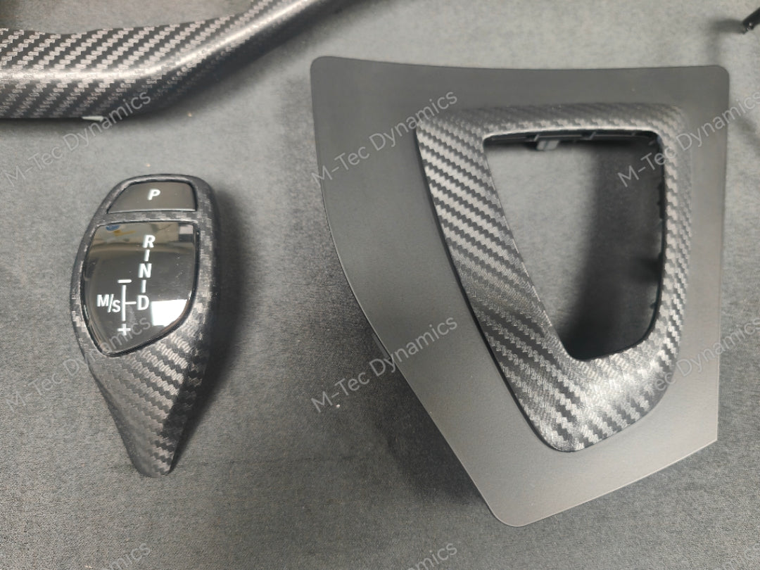 WRAPPING SERVICE - BMW F20 F21 F22 F23 LCI-2 INTERIOR TRIM SET - 3D CARBON