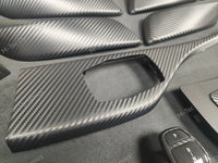WRAPPING SERVICE - BMW F20 F21 F22 F23 LCI-2 INTERIOR TRIM SET - 3D CARBON