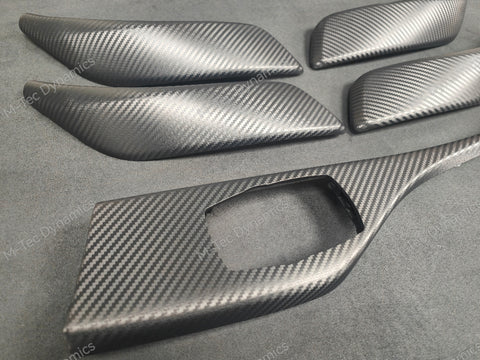 BMW F20 LCI-2 INTERIOR TRIM SET - 3D CARBON / BLACK ACCENT