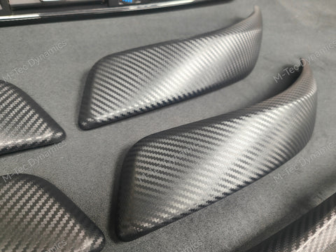 BMW F20 LCI-2 INTERIOR TRIM SET - 3D CARBON / BLACK ACCENT