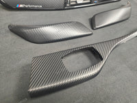 BMW F21 / F22 LCI-2 INTERIOR TRIM SET - 3D CARBON / BLACK ACCENT