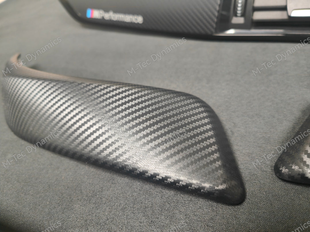 BMW F21 / F22 LCI-2 INTERIOR TRIM SET - 3D CARBON / BLACK ACCENT