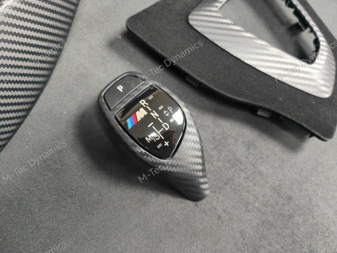 WRAPPING SERVICE - BMW F3X INTERIOR TRIM SET - PERFORMANCE STYLE / 3D MATT CARBON (F30 F31 F32 F33 F36)
