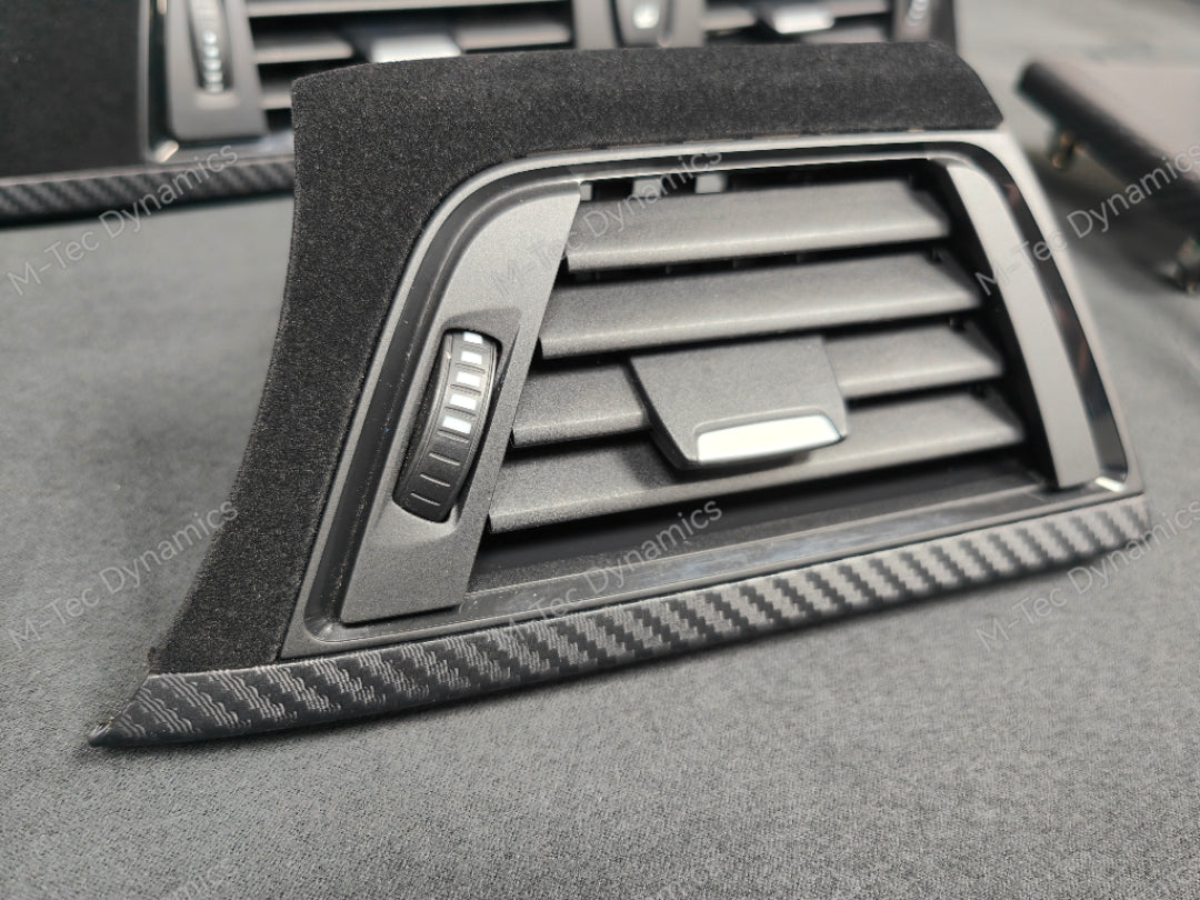 WRAPPING SERVICE - BMW F3X INTERIOR TRIM SET - PERFORMANCE STYLE / 3D MATT CARBON (F30 F31 F32 F33 F36)