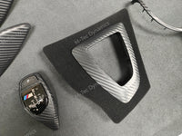 WRAPPING SERVICE - BMW F3X INTERIOR TRIM SET - PERFORMANCE STYLE / 3D MATT CARBON (F30 F31 F32 F33 F36)