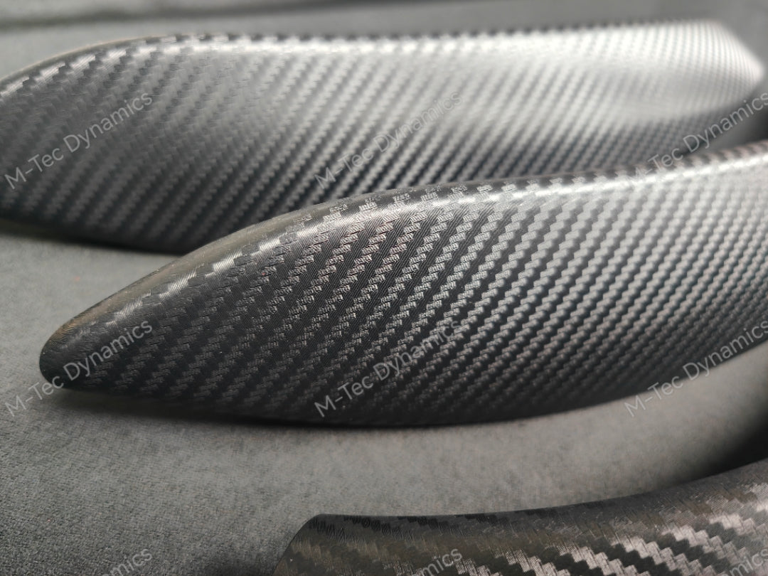 WRAPPING SERVICE - BMW F3X INTERIOR TRIM SET - PERFORMANCE STYLE / 3D MATT CARBON (F30 F31 F32 F33 F36)