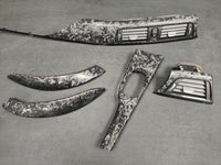 BMW F32 COUPE INTERIOR TRIM SET - FORGED CARBON / GLOSS BLACK ACCENT