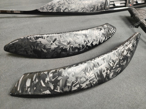 BMW F32 COUPE INTERIOR TRIM SET - FORGED CARBON / GLOSS BLACK ACCENT