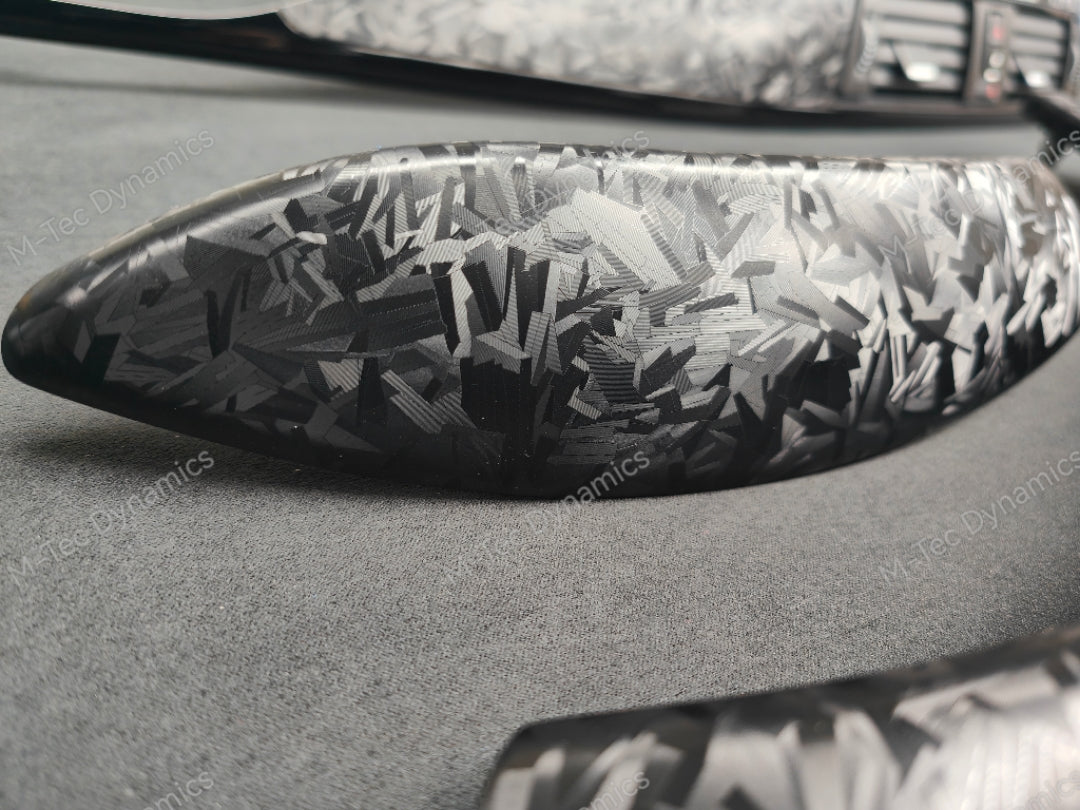 BMW F32 COUPE INTERIOR TRIM SET - FORGED CARBON / GLOSS BLACK ACCENT