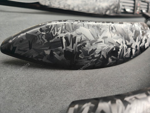 BMW F32 COUPE INTERIOR TRIM SET - FORGED CARBON / GLOSS BLACK ACCENT
