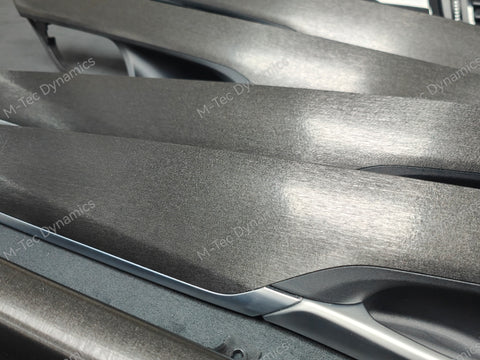 BMW X5 F15 INTERIOR TRIM SET - BLACK BRUSHED ALUMINIUM