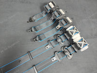 BMW 3-SERIES F30 / F80 M3 FRONT & REAR SEAT BELT SET - BLUE EDGE