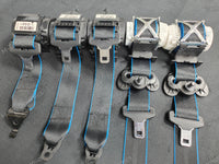 BMW 3-SERIES F30 / F80 M3 FRONT & REAR SEAT BELT SET - BLUE EDGE