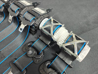 BMW 3-SERIES F30 / F80 M3 FRONT & REAR SEAT BELT SET - BLUE EDGE