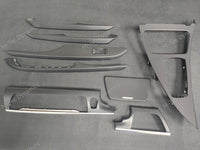 BMW 6-SERIES F06 GRAN COUPE INTERIOR TRIM SET - 3D BLACK CARBON