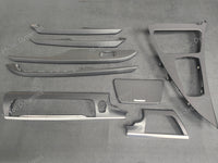 BMW 6-SERIES F06 GRAN COUPE INTERIOR TRIM SET - 3D BLACK CARBON