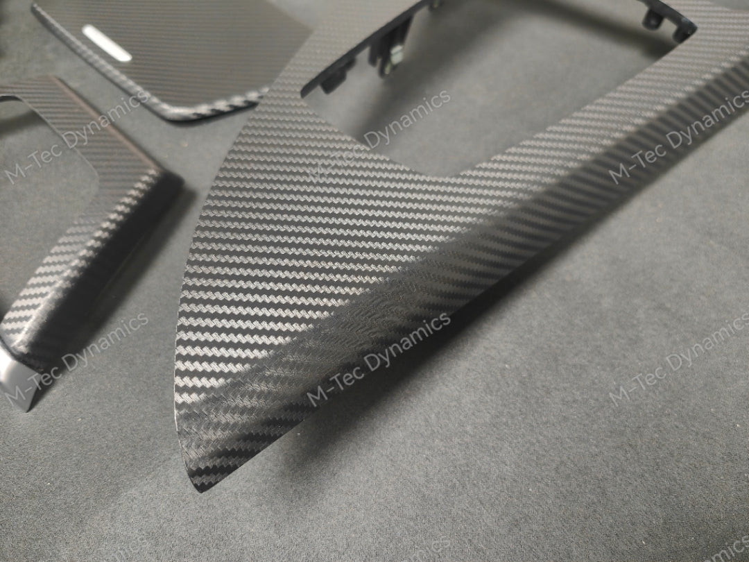 BMW 6-SERIES F06 GRAN COUPE INTERIOR TRIM SET - 3D BLACK CARBON