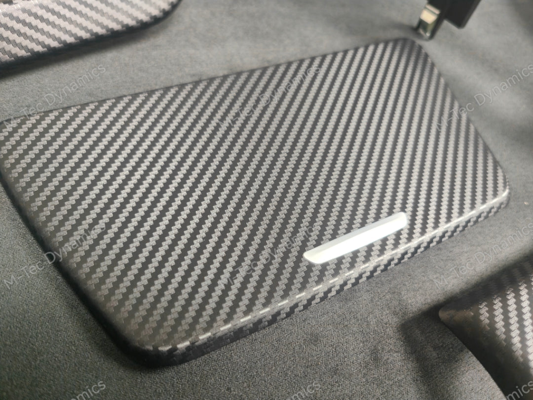 BMW 6-SERIES F06 GRAN COUPE INTERIOR TRIM SET - 3D BLACK CARBON
