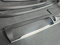 BMW 6-SERIES F06 GRAN COUPE INTERIOR TRIM SET - 3D BLACK CARBON