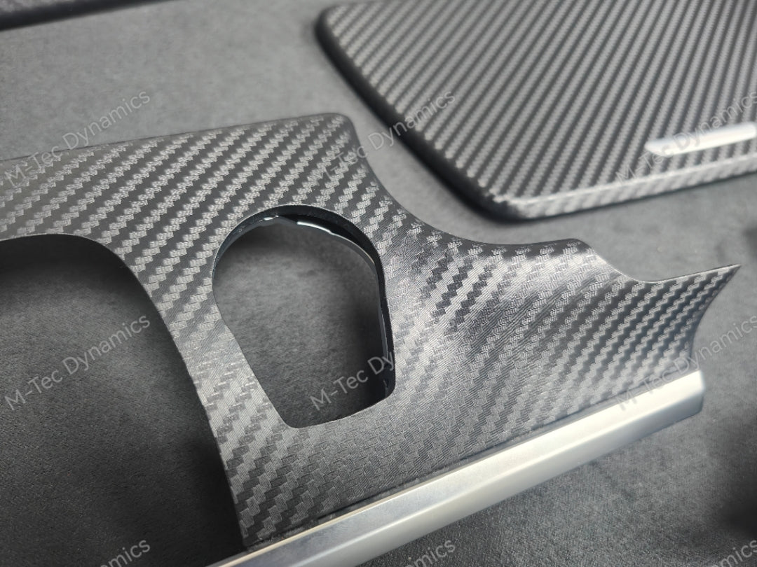 BMW 6-SERIES F06 GRAN COUPE INTERIOR TRIM SET - 3D BLACK CARBON