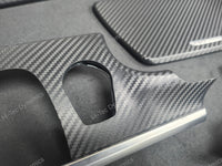 BMW 6-SERIES F06 GRAN COUPE INTERIOR TRIM SET - 3D BLACK CARBON